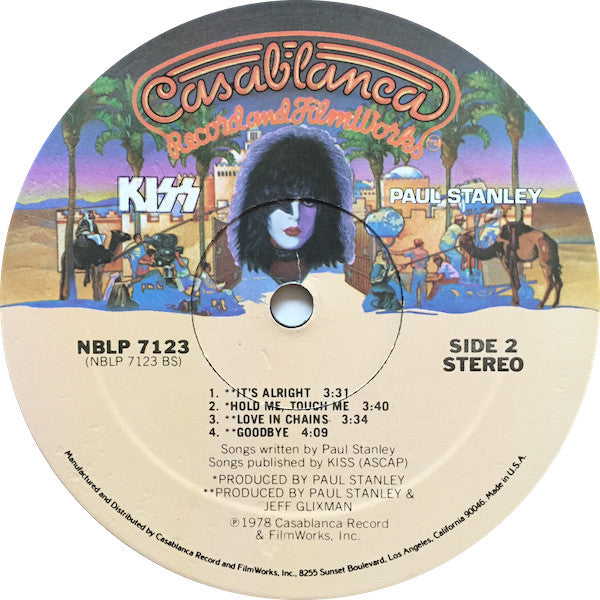 Kiss, Paul Stanley : Paul Stanley (LP, Album)