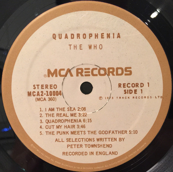 The Who : Quadrophenia (2xLP, Album, RE)