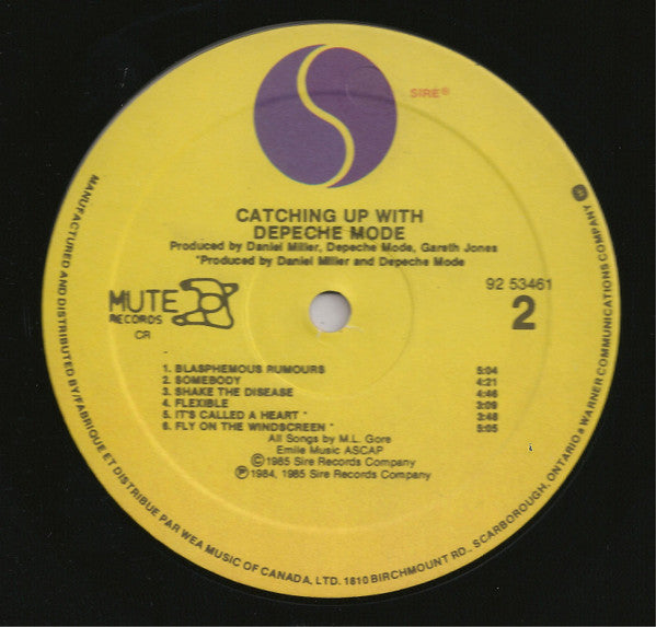 Depeche Mode : Catching Up With Depeche Mode (LP, Comp)