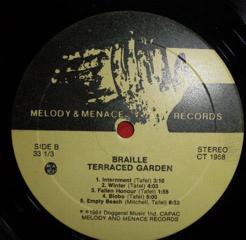 Terraced Garden : Braille (LP, Album)