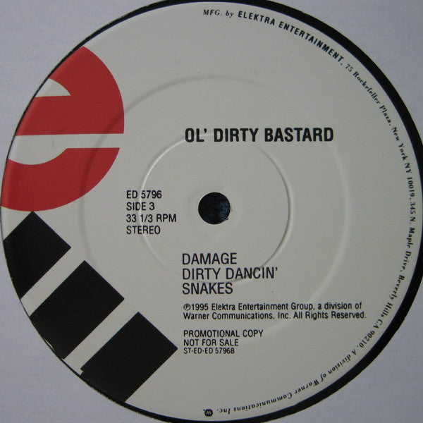 Ol' Dirty Bastard : Return To The 36 Chambers: The Dirty Version (2xLP, Album, Promo, Cle)