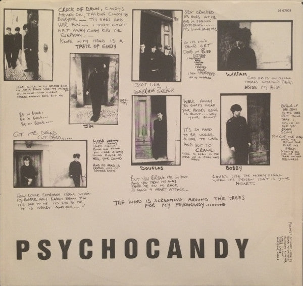 The Jesus And Mary Chain : Psychocandy (LP, Album)