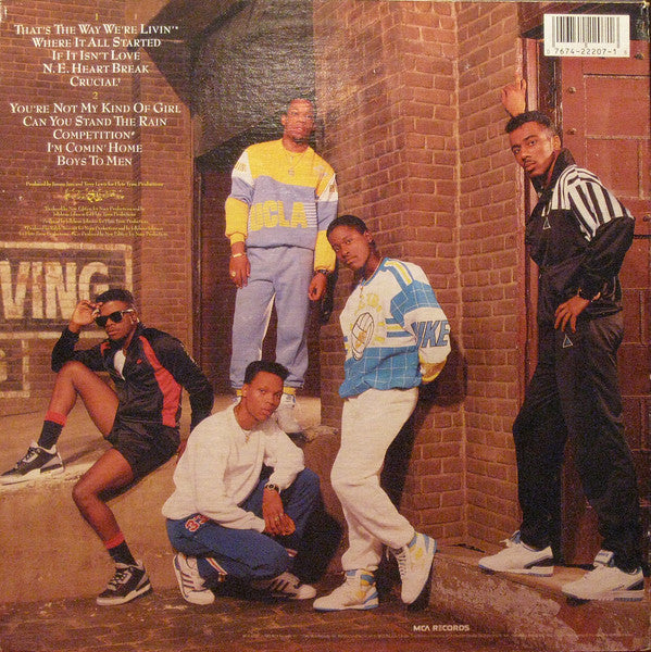 New Edition : Heart Break (LP, Album)