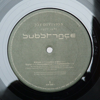 Joy Division : Substance (LP, Comp)