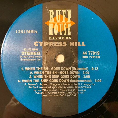 Cypress Hill : Insane In The Brain (12", RE)