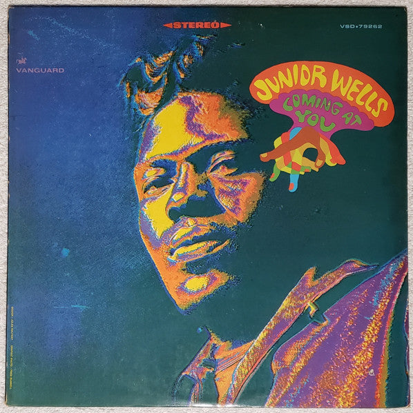 Junior Wells : Coming At You (LP, Album)