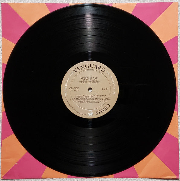 Junior Wells : Coming At You (LP, Album)