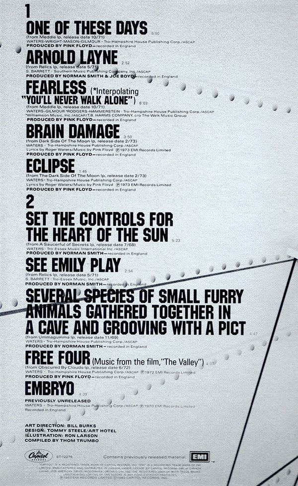 Pink Floyd : Works (LP, Comp)