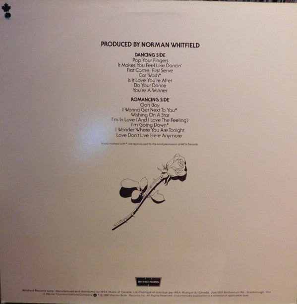 Rose Royce : Greatest Hits (LP, Comp)