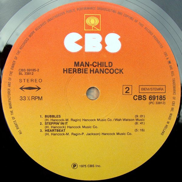 Herbie Hancock : Man-Child (LP, Album)