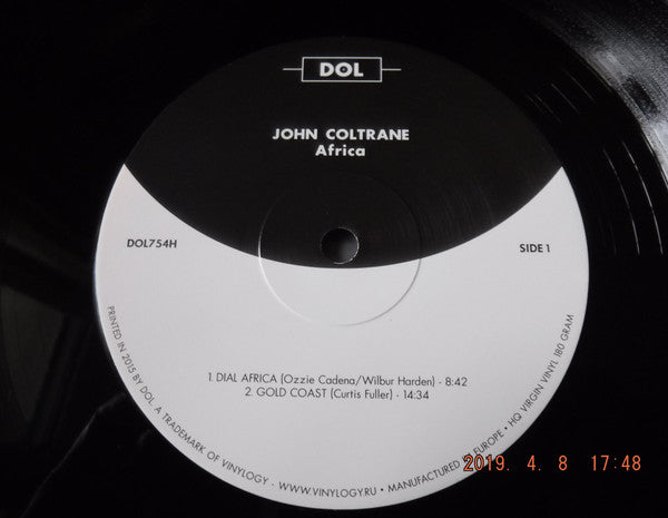 John Coltrane : Africa (LP, Album, Comp, RE, 180)