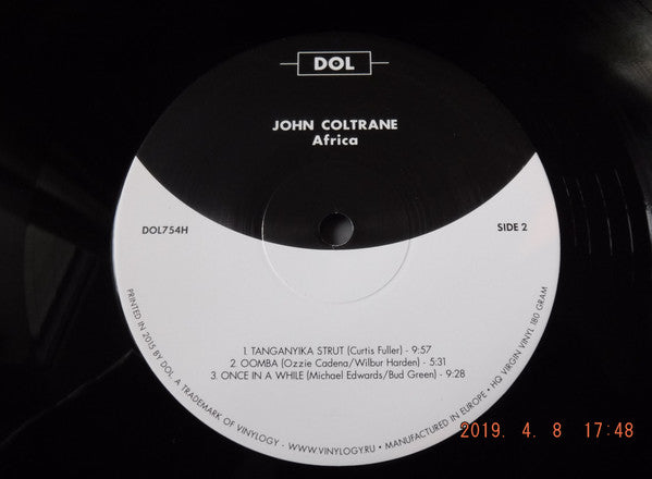 John Coltrane : Africa (LP, Album, Comp, RE, 180)