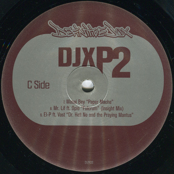 Various : Definitive Jux Presents II (2xLP, Comp)