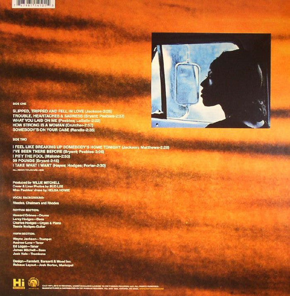 Ann Peebles : Straight From The Heart (LP, Album, RE, RM)