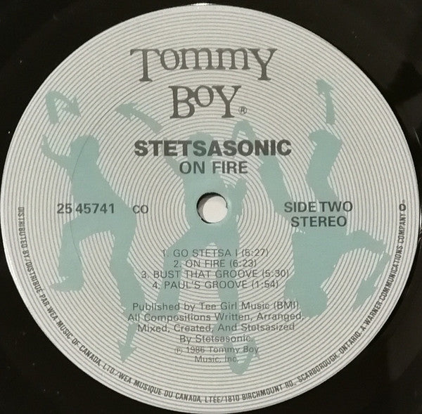 Stetsasonic : On Fire (LP, Album)