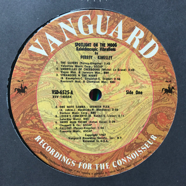 Perrey & Kingsley : Spotlight On The Moog - Kaleidoscopic Vibrations (LP, Album, RE)