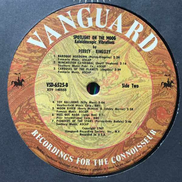 Perrey & Kingsley : Spotlight On The Moog - Kaleidoscopic Vibrations (LP, Album, RE)