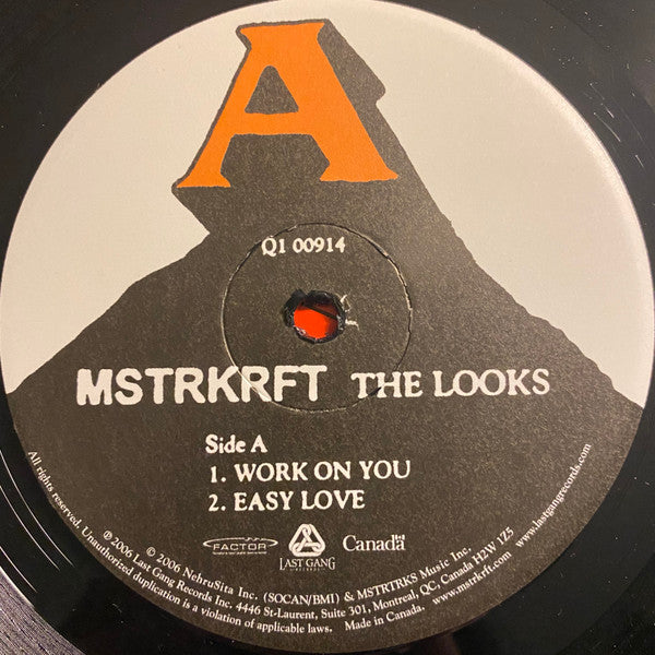 MSTRKRFT : The Looks (2xLP, Album)