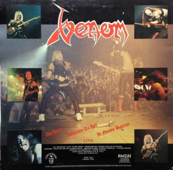 Venom (8) : Canadian Assault (12", MiniAlbum)