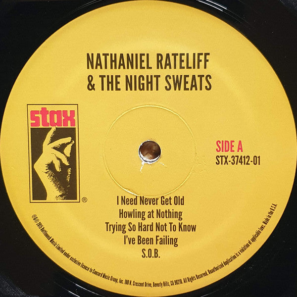 Nathaniel Rateliff And The Night Sweats : Nathaniel Rateliff & The Night Sweats (LP, Album)