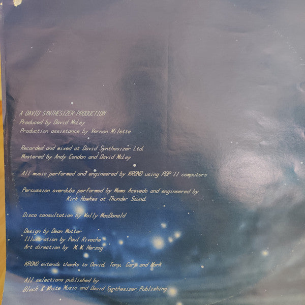 Krono (2) : Krono (LP, Album)