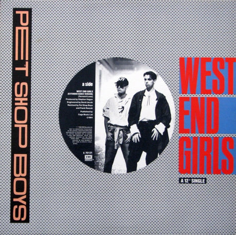 Pet Shop Boys : West End Girls (12", Single, Ext)