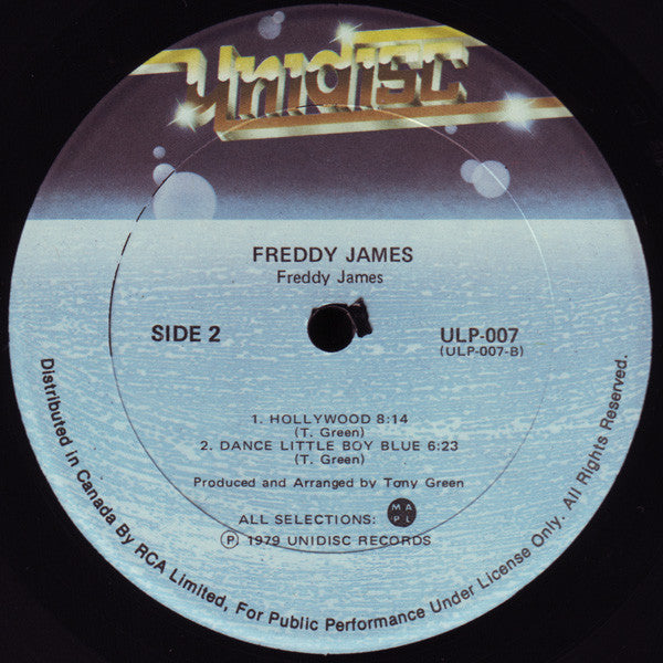 Freddie James : Get Up And Boogie (LP, Album)