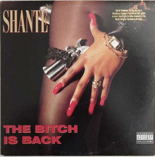Roxanne Shanté : The Bitch Is Back (LP, Album, Promo)