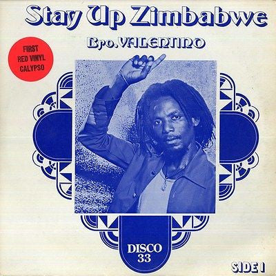 Brother Valentino : Mad On A Soca Fad / Stay Up Zimbabwe (12", Red)
