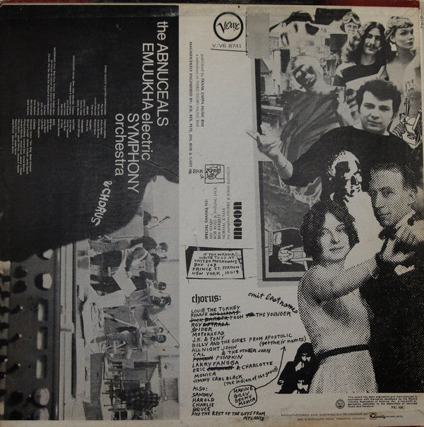 Frank Zappa Conducts The Abnuceals Emuukha Electric Orchestra : Lumpy Gravy (LP, Album)