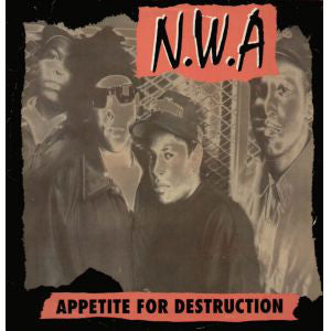 N.W.A. : Appetite For Destruction (12", Single)