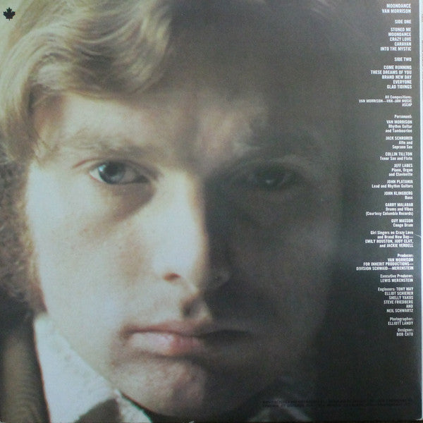 Van Morrison : Moondance (LP, Album, RE)