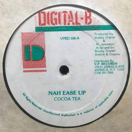 Cocoa Tea : Nah Ease Up (12")