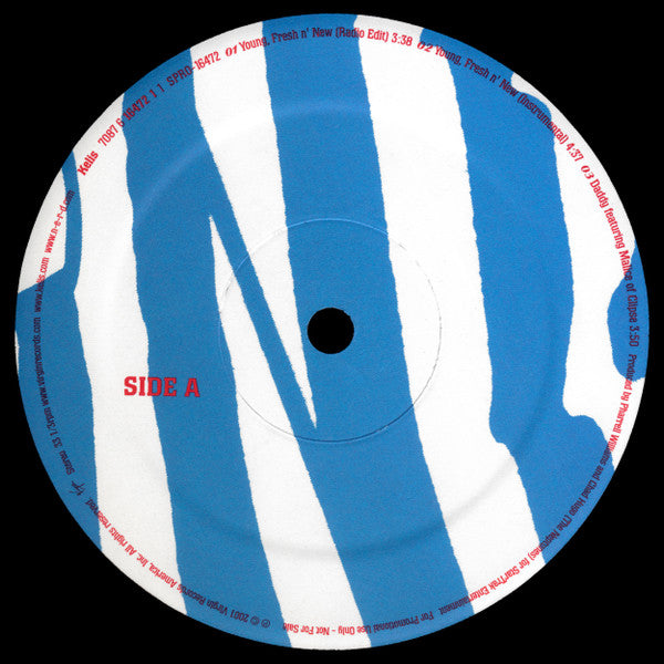 Kelis : Young, Fresh N' New (12", Single, Promo)