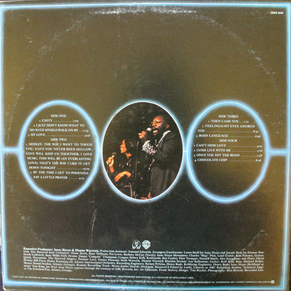 Isaac Hayes & Dionne Warwick : A Man And A Woman (2xLP, Album)