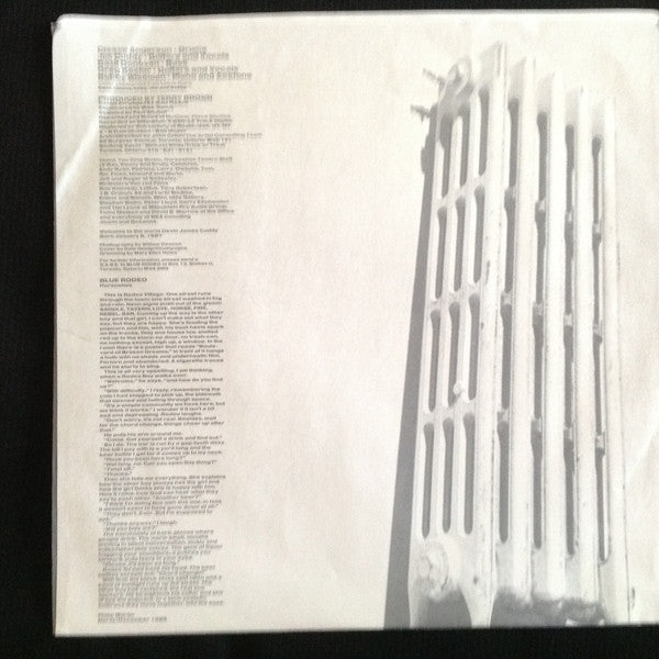 Blue Rodeo : Outskirts (LP, Album)