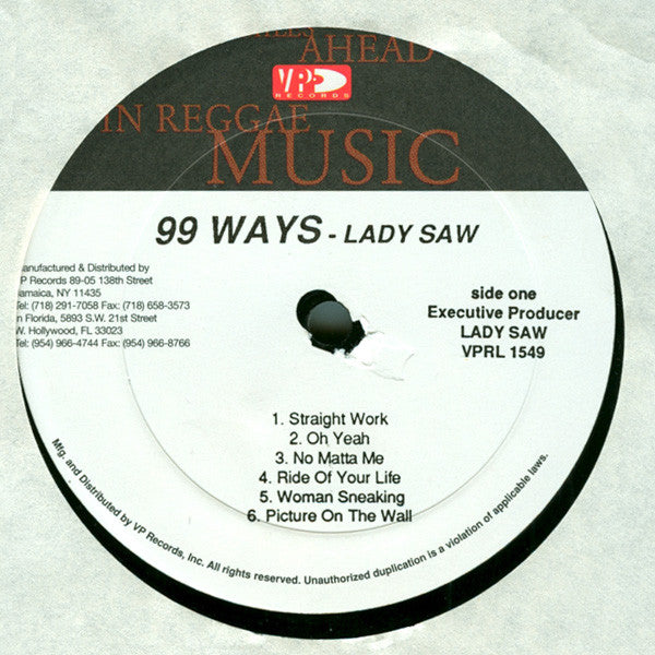 Lady Saw : 99 Ways (LP, Album)
