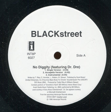 Blackstreet : No Diggity (12")