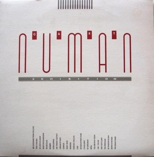 Gary Numan : Exhibition (2xLP, Comp, Gat)