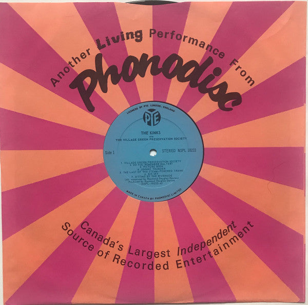 The Kinks : The Kinks Are The Village Green Preservation Society (LP, Album)