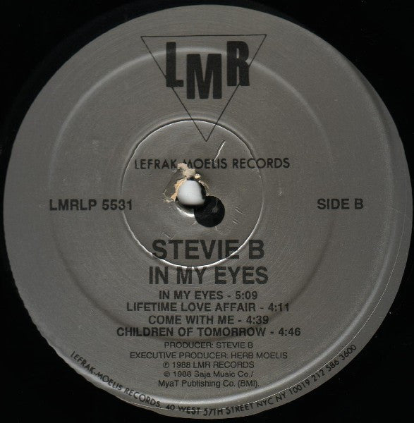 Stevie B : In My Eyes (LP, Album)