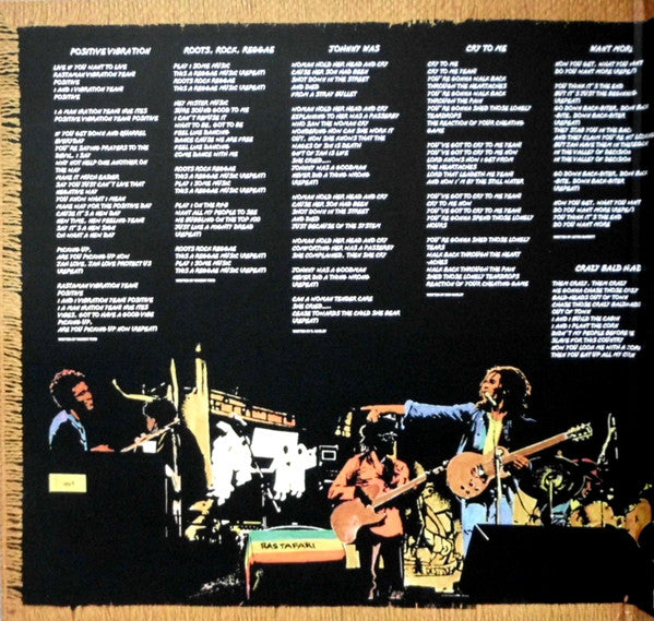 Bob Marley & The Wailers : Rastaman Vibration (LP, Album, RE, RM, Gat)