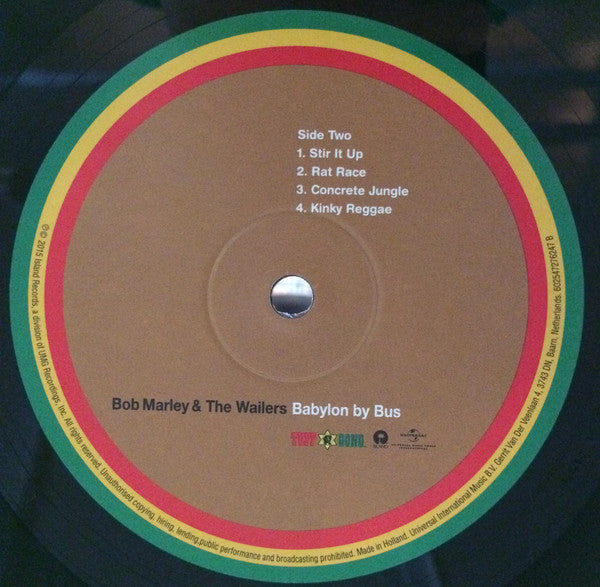 Bob Marley & The Wailers : Babylon By Bus (2xLP, Album, RE, RM, 180)