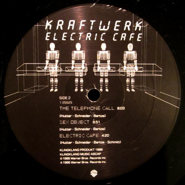 Kraftwerk : Electric Cafe (LP, Album, All)