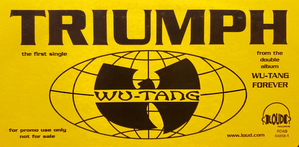 Wu-Tang Clan : Triumph (12", Promo)