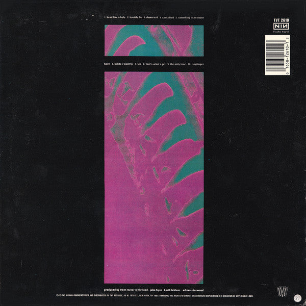 Nine Inch Nails : Pretty Hate Machine (LP, Album)