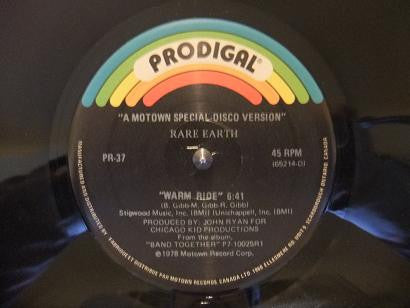 Rare Earth : Warm Ride (12")