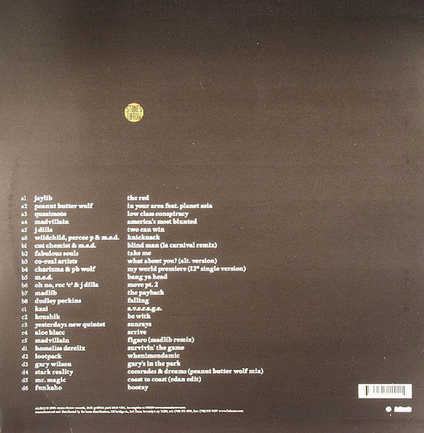 Peanut Butter Wolf : Stones Throw Ten Years (2xLP, Comp)