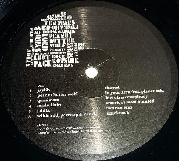 Peanut Butter Wolf : Stones Throw Ten Years (2xLP, Comp)