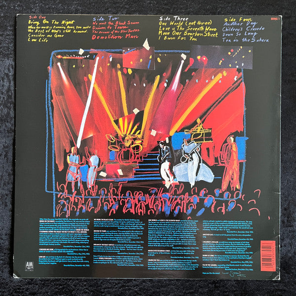 Sting : Bring On The Night (2xLP, Album)